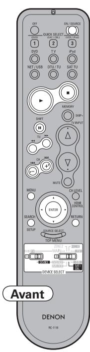 DENON AVR-3310 - Récepteur satellite/tv câblée - 1