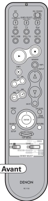 DENON AVR-3310 - Remarque - 1