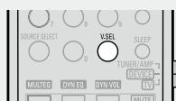 DENON AVR-590 - Playing the picture of a different input source without changing the currently playing sound (Video Select Function) - 1