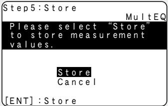 DENON AVR-590 - Press to select "Store", then press - 1