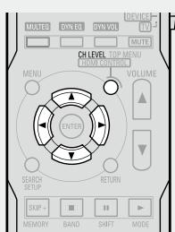 DENON AVR-590 - Adjust the volume of the different speakers - 3