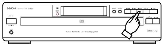 DENON DCM-280 - Stopping Playback - 1