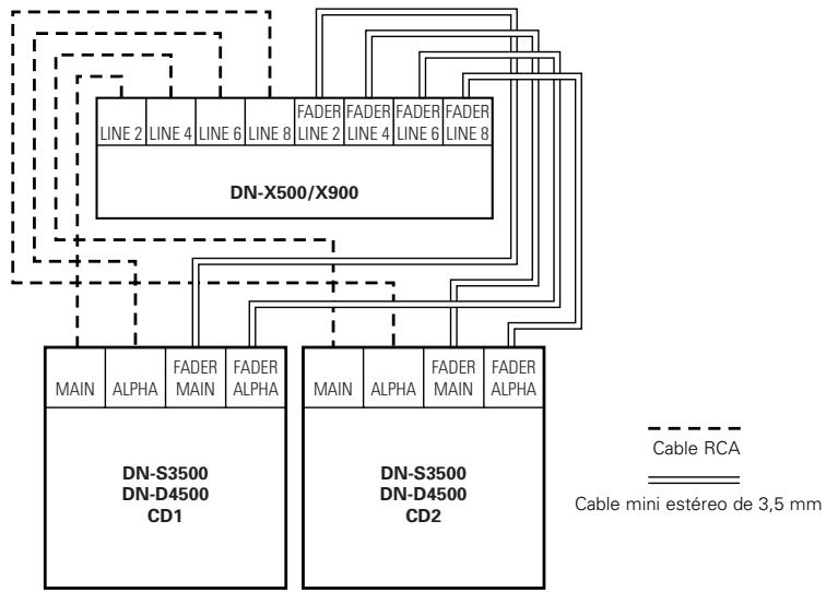 DENON DN-X500 - FADER START - 1