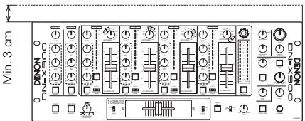 DENON DN-X500 - Dn-x900 uniquement : FLEX FADER (force du glissement du crossfader régable.) - 1