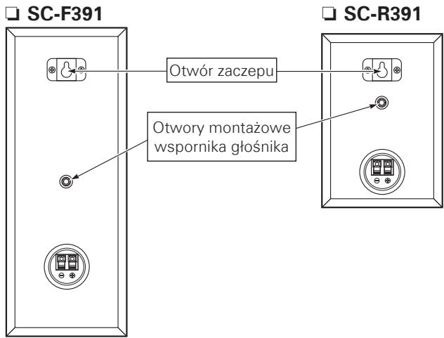 DENON SYS-391HT - Montaż głośnika na wsporniku - 1