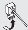 DENON SYS-391HT - Connecting the speaker cables - 4