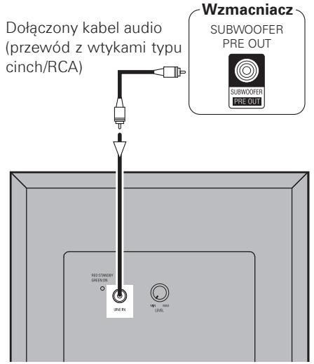 DENON SYS-391HT - Podłączenie subwoofera (DSW-391) - 1