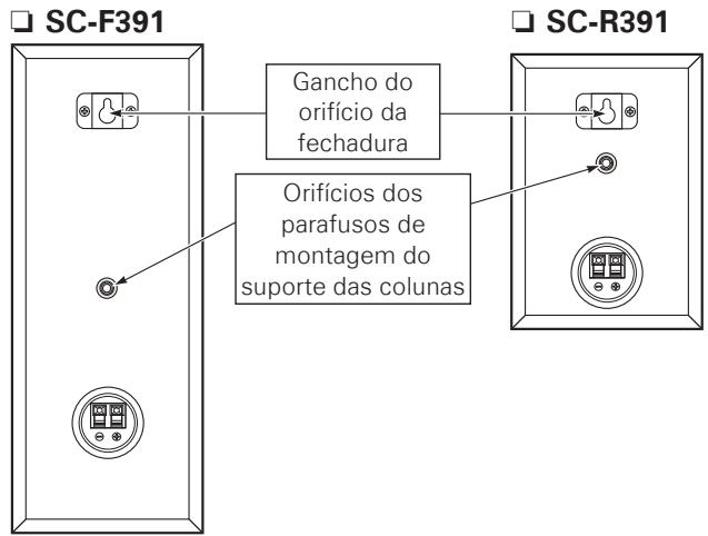 DENON SYS-391HT - Se montar as colunas num suporte - 1