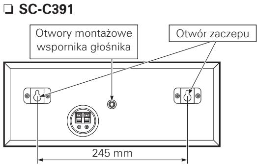 DENON SYS-391HT - Montaż głośnika na wsporniku - 2