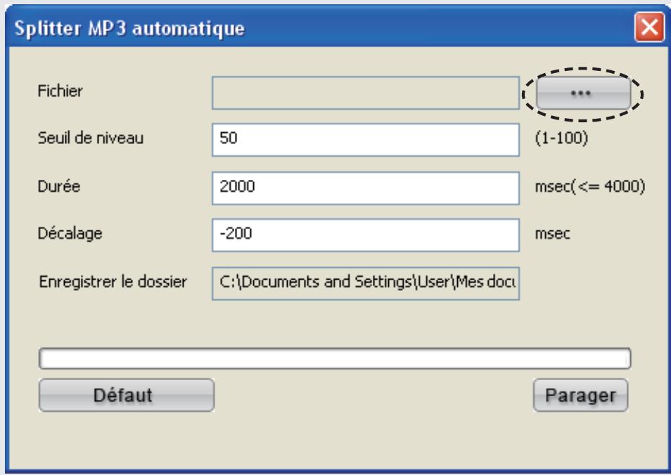DENON TRANS MUSIC MANAGER - Cliquez sur "...". - 1