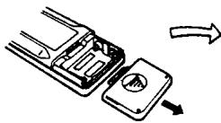 DENON UPA-110 - Remplacement des piles - 1