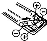 DENON UPA-110 - Remplacement des piles - 2