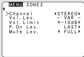 DENON AVR-4311 - Menübedienung - 2