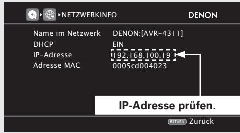 DENON AVR-4311 - Netzwerk-Steuerfunktion - 1