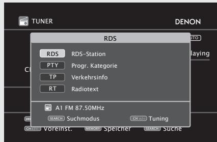DENON AVR-4311 - RDS-suche - 1