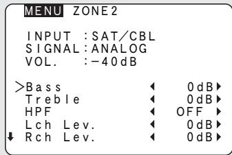 DENON AVR-4311 - Menübedienung - 1