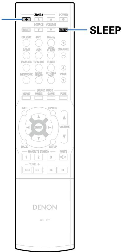 DENON AVR-X1000 - Fonction de minuterie sommeil - 1