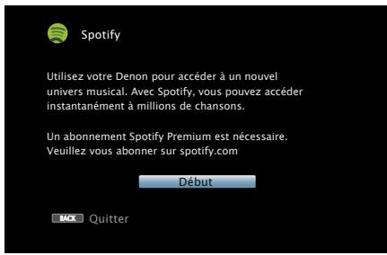 DENON AVR-X1000 - Écoute de spotify - 2