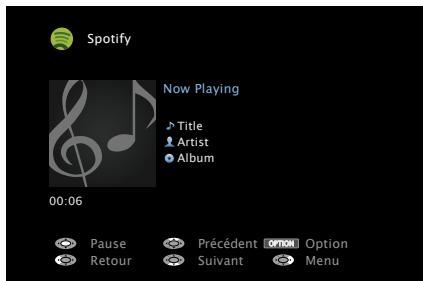 DENON AVR-X1000 - Utilisez  pour sélectionner une station, puis appuyez sur ENTER pour démarrer la lecture. - 1