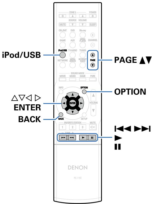 DENON AVR-X1000 - Lecture du contenu d'un ipod - 1