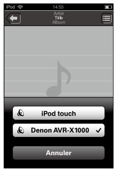 DENON AVR-X1000 - Jouer directement de la musique d'iphone, ipod touch, ou ipad - 2