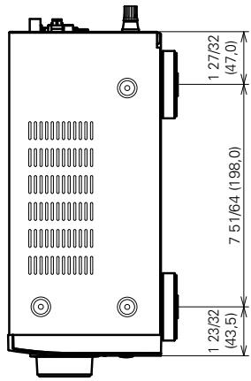 DENON AVR-X1000 - Dimensions - 2