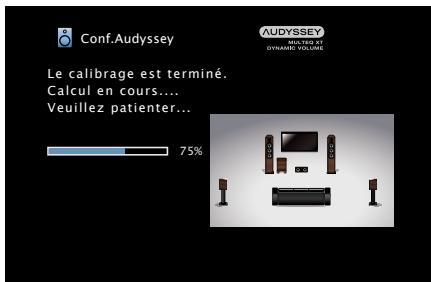 DENON AVR-X1000 - Dispossez le microphone de mesures et de configuration à la position 2, sélectionnez "continuer", puis appuyez sur ENTER. - 3