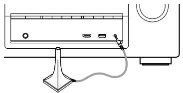 DENON AVR-X1000 - Procédure pour les réglages des enceintes (configuration audyssey®) - 2