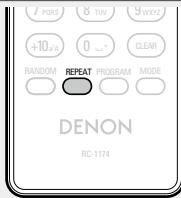 DENON CEOL N5 BLANC - Appuyez sur REPEAT. - 1