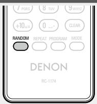 DENON CEOL N5 BLANC - Appuyez sur RANDOM. - 1