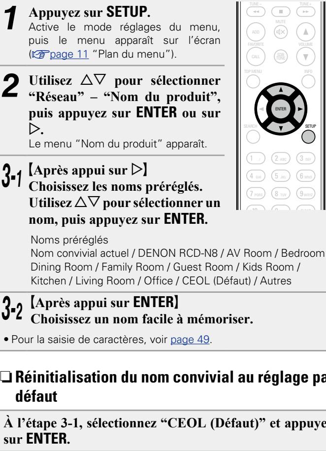DENON CEOL N5 BLANC - Contrôle réseau - 2