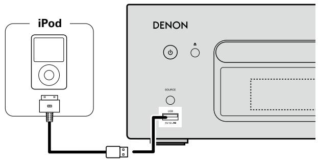 DENON CEOL N5 BLANC - Port usb - 1