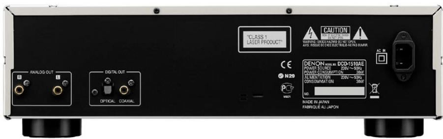 DENON DCD-1510AE - Chemins de signal réduits au minimum, pour protéger la pureté du signal - 1