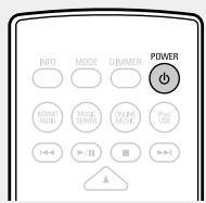 DENON DNP-F109 BK - Passer en mode veille - 1
