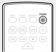 DENON DNP-F109 BK - Mise sous tension - 1