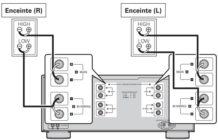 DENON PMA-2010AE - Connexion à double câblage - 1
