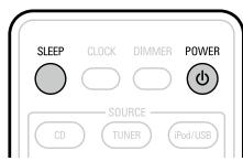 DENON RCD-M39 - Pour annuler la minuterie de veille - 1