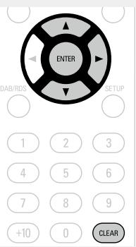 DENON RCD-M39 - Appuyez deux fois sur ENTER. - 1
