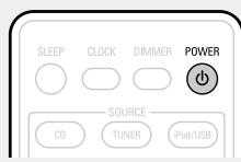DENON RCD-M39 - Appuyez sur POWER. - 1