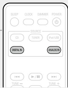 DENON RCD-M39 - Écoute d'une source aux - 1