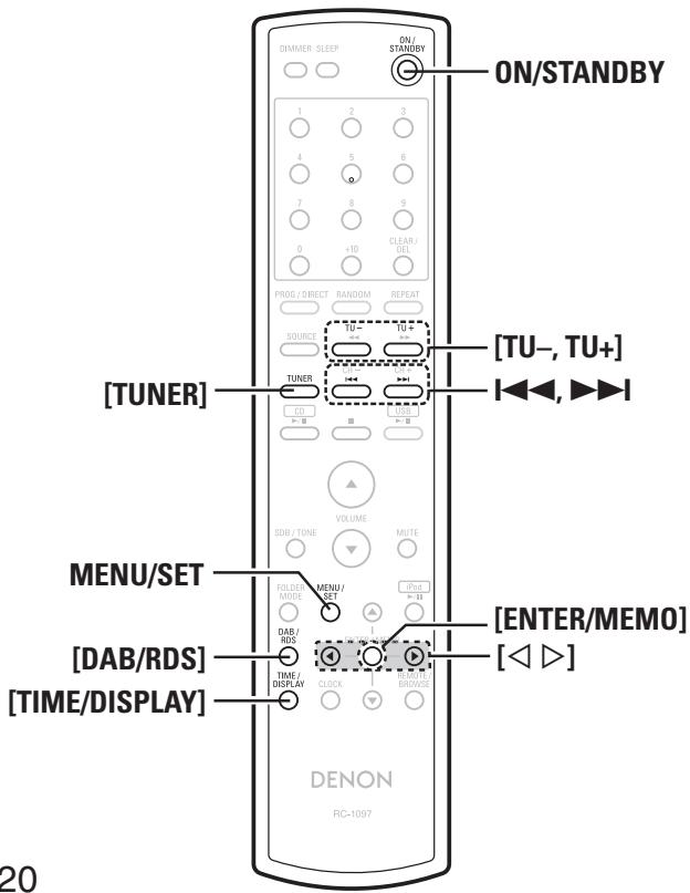 DENON RDC-M37 - Symboles utilisés pour indiquer les touches dans ce manuel - 2