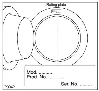 ZANUSSI FA1032 - Plaque signalétique - 1