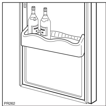 ZANUSSI ZA27S - Positionnement des balconnets de la contre-porte - 2