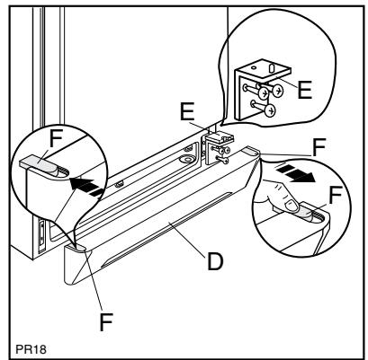ZANUSSI ZA28S - Pour changer le sens d'ouverture des portes - 3
