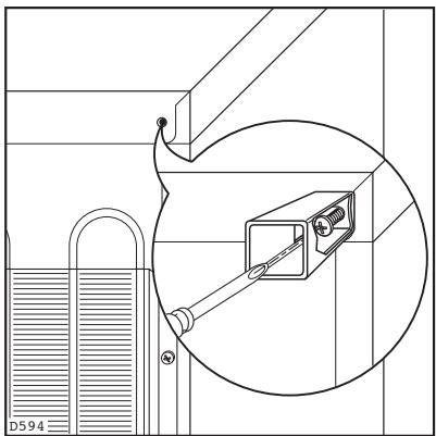 ZANUSSI ZA32W - Reversibility de las puertas - 1