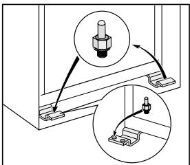 ZANUSSI ZBB6244 - Réversibilité des portes - 4