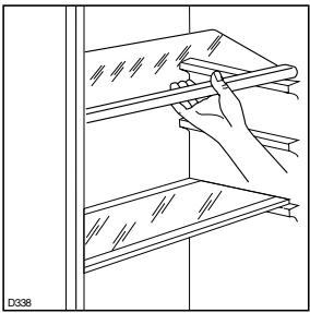ZANUSSI ZBB6244 - Het verplaatsen van deurvakken - 1