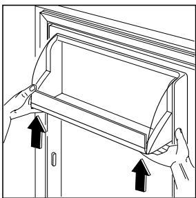 ZANUSSI ZBB7294 - Positioning the door shelves - 2