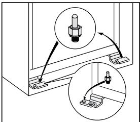 ZANUSSI ZBB7294 - Réversibilité des portes - 4