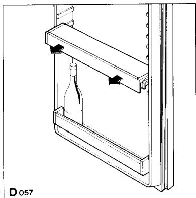ZANUSSI ZFB140T - Contre-porte - 1